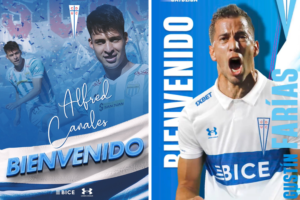Alfred Canales y Agustín Farías reforzarán a Universidad Católica