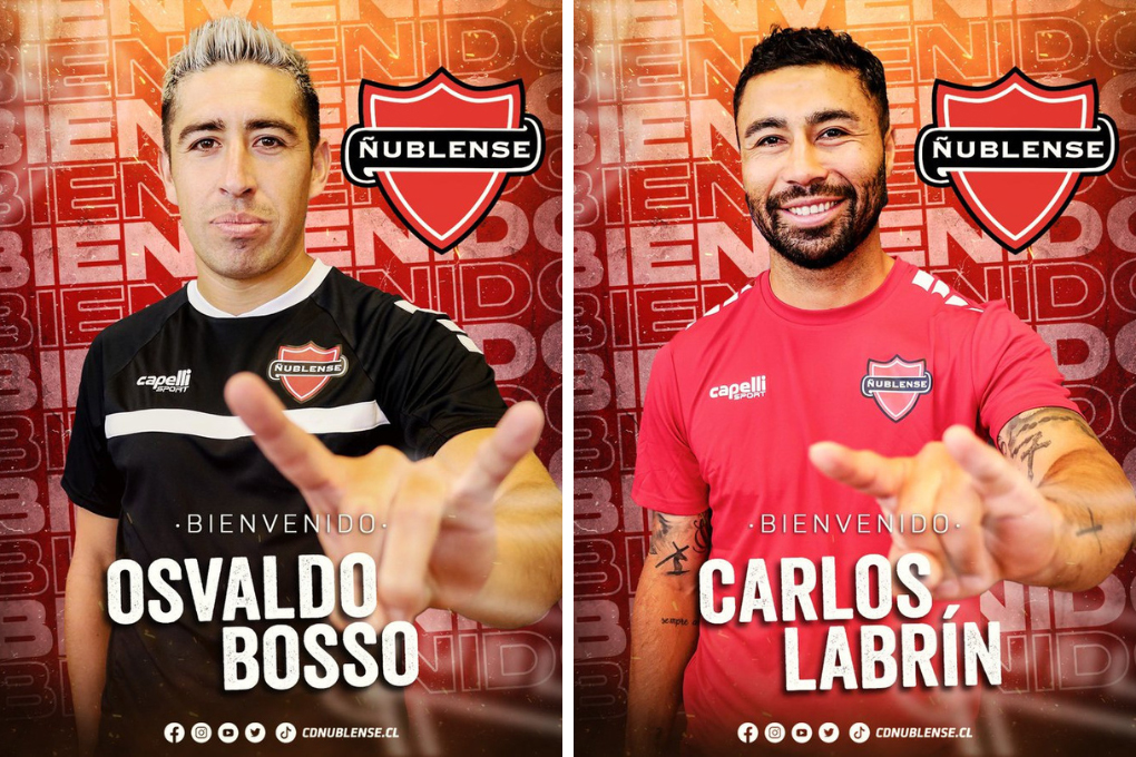Carlos Labrín y Osvaldo Bosso llegan a Ñublense